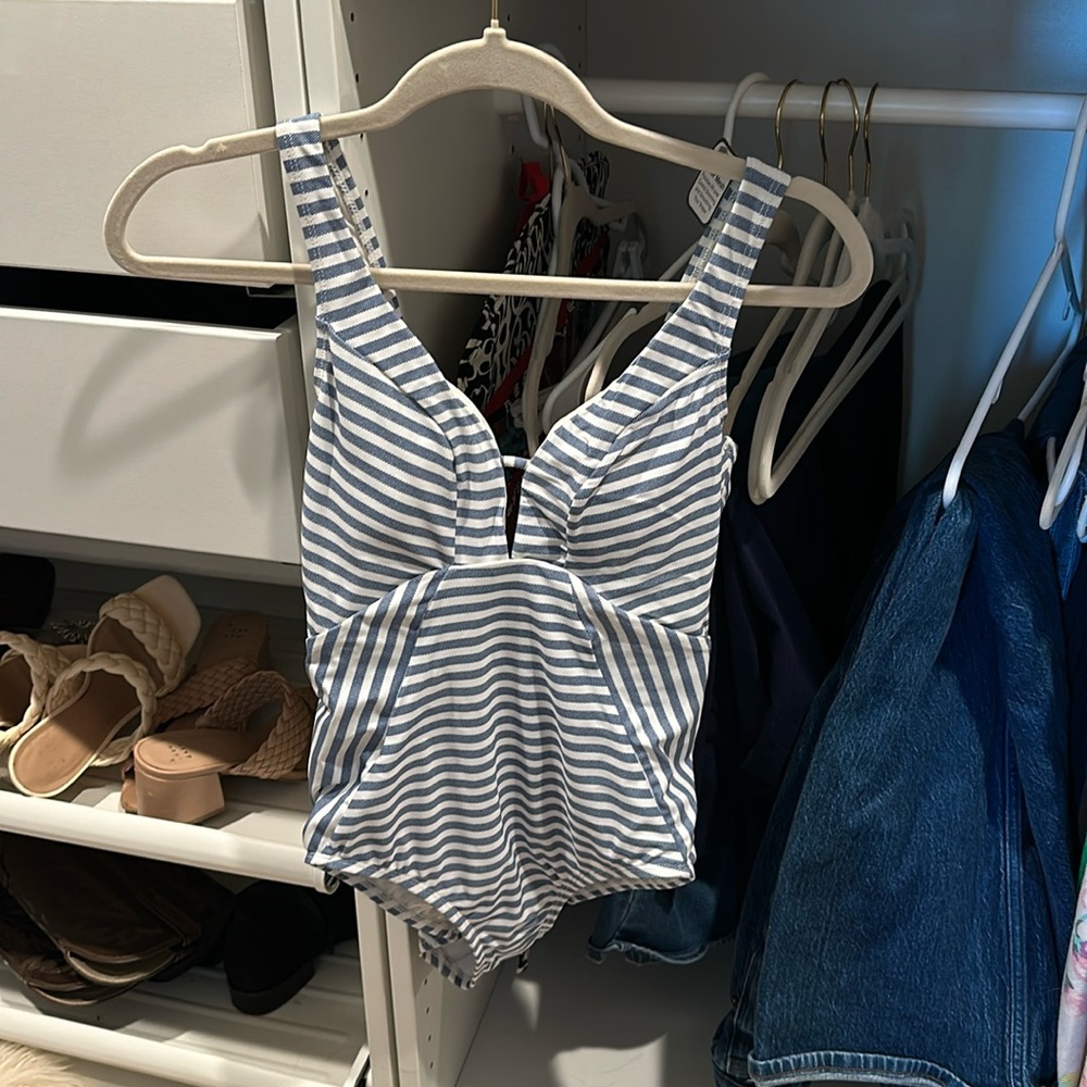 Striped Swimsuit